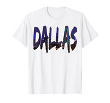 Load image into Gallery viewer, DALLAS Texas Tshirt gift - Skyline photo picture
