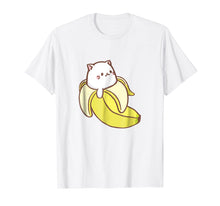 Load image into Gallery viewer, Boy, Girls, Men, Women,Bananya Banana Funny Cat T Shirt

