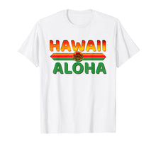 Load image into Gallery viewer, Aloha Hawaii T-shirt Graphic Mahalo Tee Shirt Aloha T shirt
