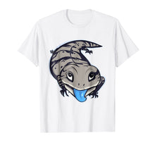 Load image into Gallery viewer, Blue Tongue Skink Cute Artsy Tee
