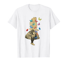 Load image into Gallery viewer, Alice In Wonderland Vintage Book T Shirt Design

