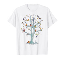 Load image into Gallery viewer, Tree And Birds Cool Gift T-shirt For Nature Wild Lovers
