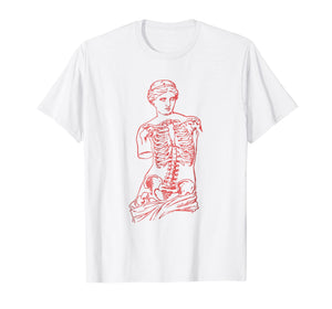 Venus Skeleton Vaporwave Aesthetic Soft Grunge T-Shirt