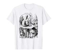 Load image into Gallery viewer, Big Texas Alice in Wonderland Smoking Caterpillar T-Shirt
