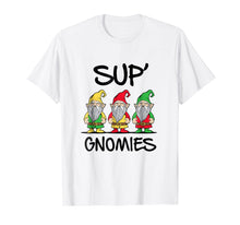 Load image into Gallery viewer, Sup Gnomies - Gnome Funny Novelty Gag Gift Graphic Tee Shirt
