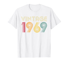 Load image into Gallery viewer, 50th Birthday Gift Vintage 1969 Classic Men Women Mom Dad T-Shirt
