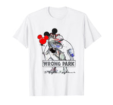 Load image into Gallery viewer, Funny-Wrong-Park-T-Rex Shirt Gift for women and men
