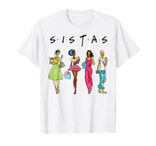 Load image into Gallery viewer, Black Sistas Queen Melanin African American Women T-Shirt
