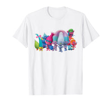 Load image into Gallery viewer, Universal Trolls All Troll Friends T-shirt
