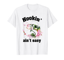 Load image into Gallery viewer, Hookin&#39; Ain&#39;t Easy Hippie Fishing Shirt
