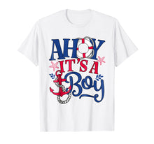 Load image into Gallery viewer, Ahoy It's A Boy - Gender Reveal or Baby Announcement Shirt
