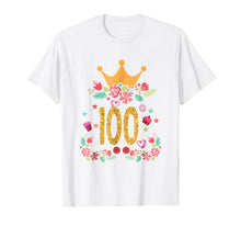 Load image into Gallery viewer, 100th Birthday Princess Crown shirt
