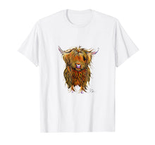 Load image into Gallery viewer, HiGHLaND CoW ANiMaL PRiNT ' HuMPHReY ' T-SHiRT ToP
