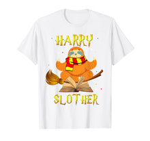 Load image into Gallery viewer, Harry Slother Funny Sloth Harry Magical Wizard Potter Shirt
