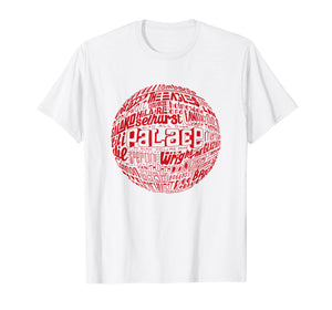 Crystal Palace - Red Typography Print t-shirt