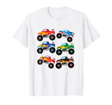 Load image into Gallery viewer, Boys' Monster Trucks Biggest Baddest Trucks T-shirt
