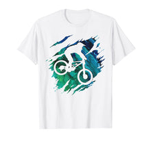 Load image into Gallery viewer, Mountain Bike Tee Shirt Downhill MTB T-Shirt Biking Gift
