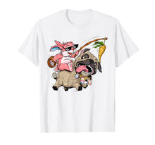 Load image into Gallery viewer, Funny Easter Bunny Pug T Shirt for Boys Girls Toddlers Kids
