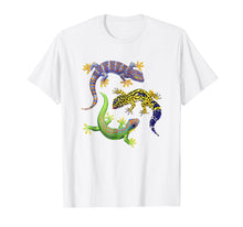 Load image into Gallery viewer, Cute Gecko TShirt Wildlife Lizard
