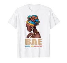 Load image into Gallery viewer, BAE Black And Educated Shirts For Womens-Black Queen Shirt
