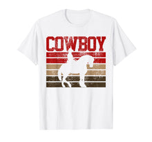Load image into Gallery viewer, Cowboy T-Shirt Rodeo Tshirt Horse Tee Gift Country
