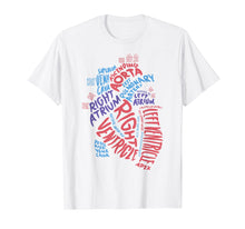 Load image into Gallery viewer, Cardiac Nurse Shirt Anatomical Heart Cardiology Medical Gift
