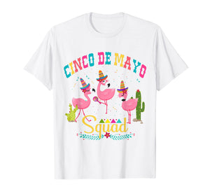 Cinco de Mayo Squad Shirt Flamingo Mamacita squad Shirts