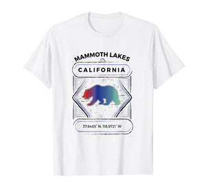 Mammoth Lakes T Shirt Summer Winter Hiking Adult Kid Apparel