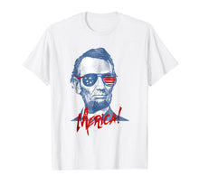 Load image into Gallery viewer, Merica Lincoln Shirt | 4th July Veterans or Memorial Day
