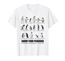 Load image into Gallery viewer, Know Your Penguins Shirt
