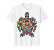 Load image into Gallery viewer, Beautiful turtle from Coral Sea beach great crazy T-shirt
