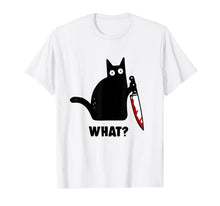 Load image into Gallery viewer, What Murder Cat T-Shirt
