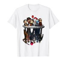 Load image into Gallery viewer, Horror Character Creepy Cute Halloween Shirt Gift T-Shirt T-Shirt
