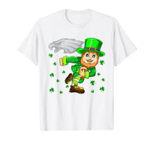 Load image into Gallery viewer, St. Patrick's Day Leprechaun Philadelphia football-Eagles T-Shirt-1014078
