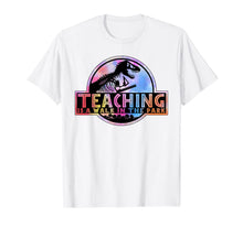 Load image into Gallery viewer, Teaching is a walk in park teacher t shirt
