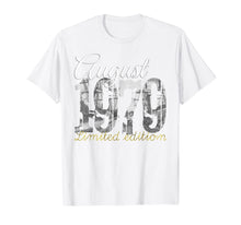 Load image into Gallery viewer, August 1979 Tee - 40 Year Old Shirt 1979 40th Birthday Gift T-Shirt
