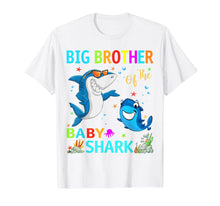 Load image into Gallery viewer, Big Brother Of The Baby Shark Birthday Big Brother Shark T-Shirt-217268
