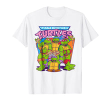 Load image into Gallery viewer, Teenage Mutant Ninja Turtles Pizza &amp; Smiles T-Shirt
