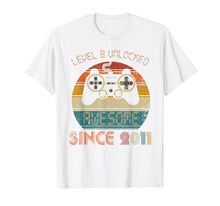 Load image into Gallery viewer, Video Game 8th Birthday Shirt Gamer Kids Youth 8 Years Old T-Shirt
