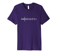 Load image into Gallery viewer, Polyhedral Dice Sword Fantasy Role-Playing Game T-Shirt

