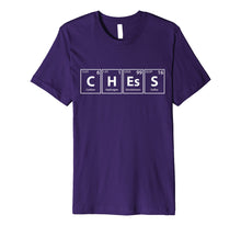 Load image into Gallery viewer, Chess Periodic Table Elements Spelling T-Shirt
