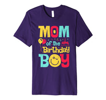 Load image into Gallery viewer, Mom of the Birthday Boy T shirt Mother Mama Moms Women Gift
