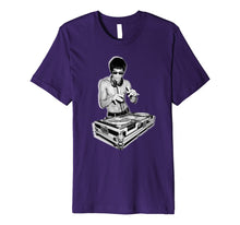 Load image into Gallery viewer, Bruce DJ Shirt for Vinyl Record or Kung Fu Lovers T-Shirt Premium T-Shirt

