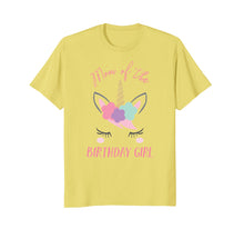 Load image into Gallery viewer, Cute Unicorn Mom Shirt, Mom of the Birthday Girl
