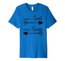 Load image into Gallery viewer, Sorta Sweet Sorta Savage Fun Sassy Apparel T-Shirt
