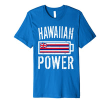 Load image into Gallery viewer, Hawaii Flag T-Shirt | Hawaiian Power Battery Proud Tee
