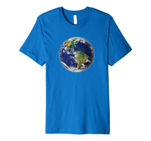 Load image into Gallery viewer, Planet Earth Globe T Shirt for Earth Day

