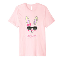 Load image into Gallery viewer, Easter Bunny Face With Sunglasses Easter Holidays TShirt

