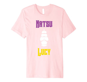 Fairy Tail Ship Nalu Natsu and Lucy T-Shirt