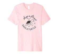 Load image into Gallery viewer, SKIP A STRAW SAVE A TURTLE - TSHIRT
